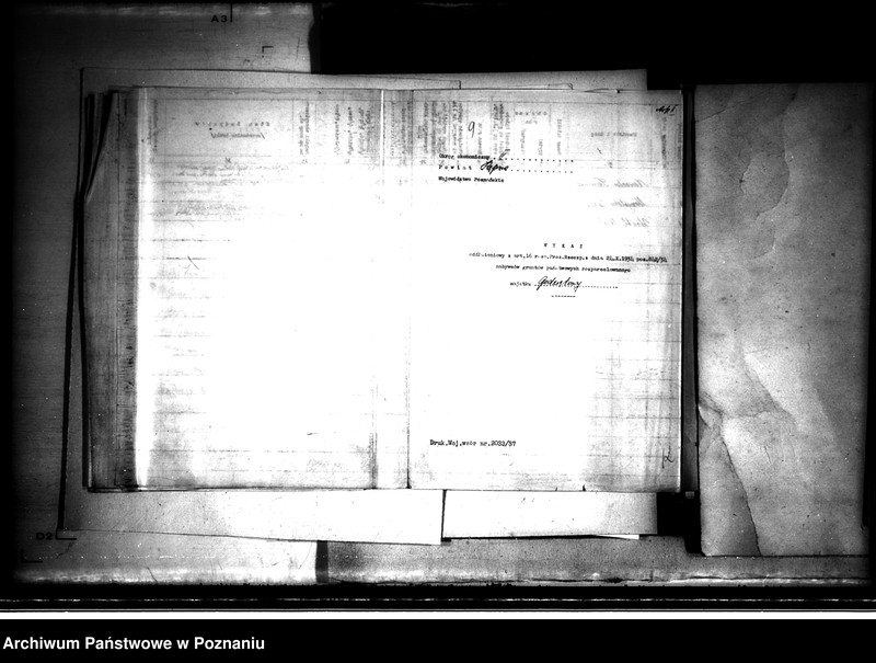 Obraz 20 z jednostki "Umorzenia należności Funduszu Obrotowego Reformy Rolnej ciążących na nabywcach działek z parcelacji pol. Powiatu kępińskiego artykuł 16"