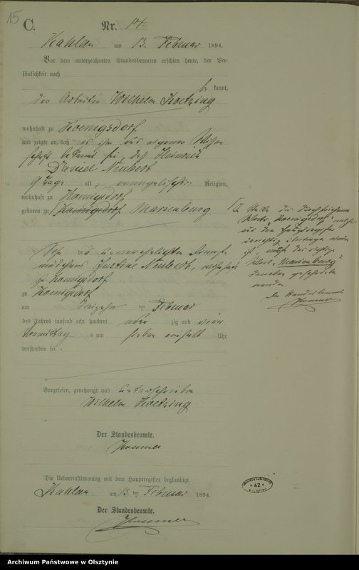 image.from.unit.number "Sterbe-Neben-Register nr 1 - 66"