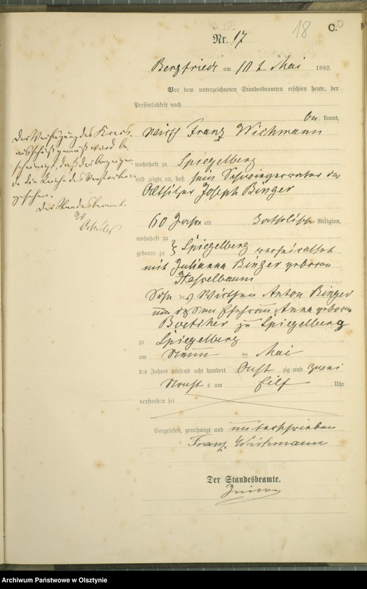 image.from.unit.number "Sterbe-Haupt-Register Nr 1 - 59"