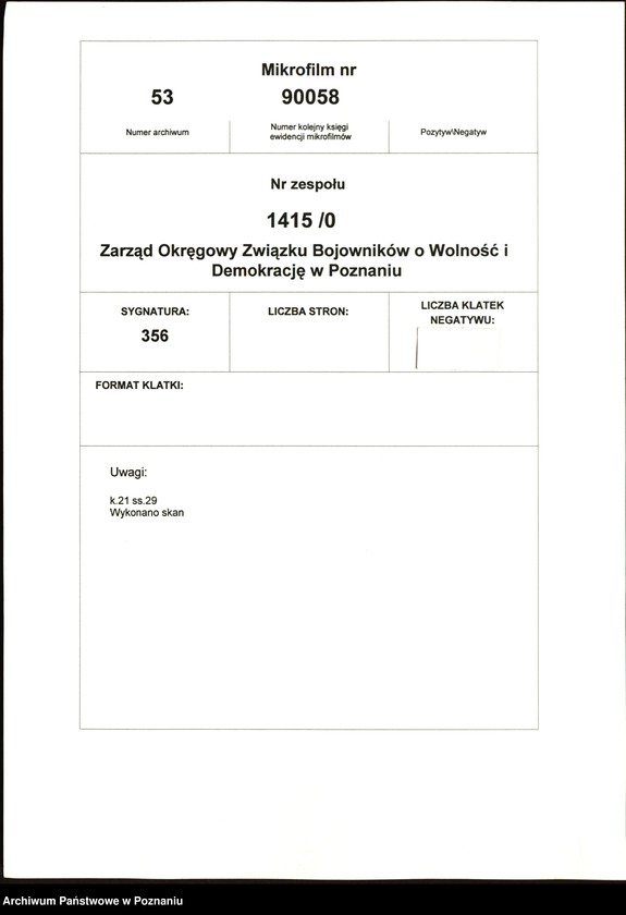Obraz 5 z jednostki "Relacje i wspomnienia dotyczące powstania wielkopolskiego: 1. Chodzież, powiat Chodzież, województwo poznańskie."
