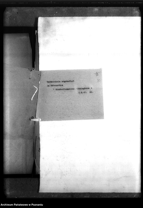 Obraz 14 z jednostki "Wehrkreiskommander VIII - Breslau, Korespondencja z Werhrkreiskommand VIII we Wrocławiu w sprawie członków "Sonderformatin Ebbinghaus""