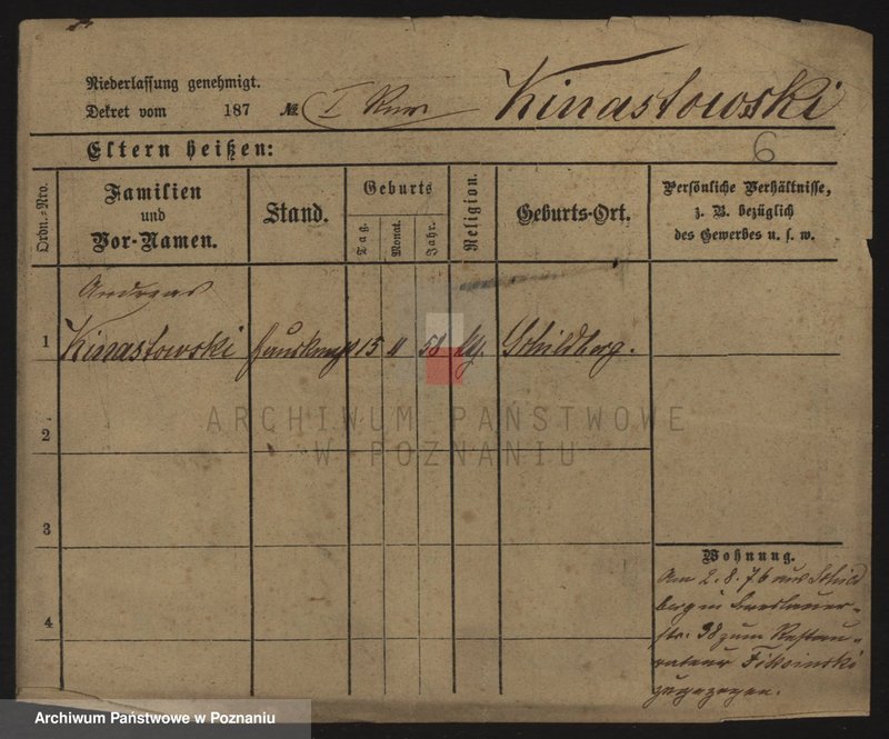 Obraz 6 z jednostki "Kinastowski - Kinowski"