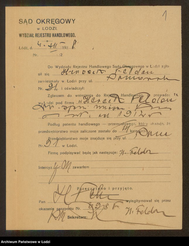 Obraz 3 z jednostki "Hercek Feldon – sprzedaż mięsa"