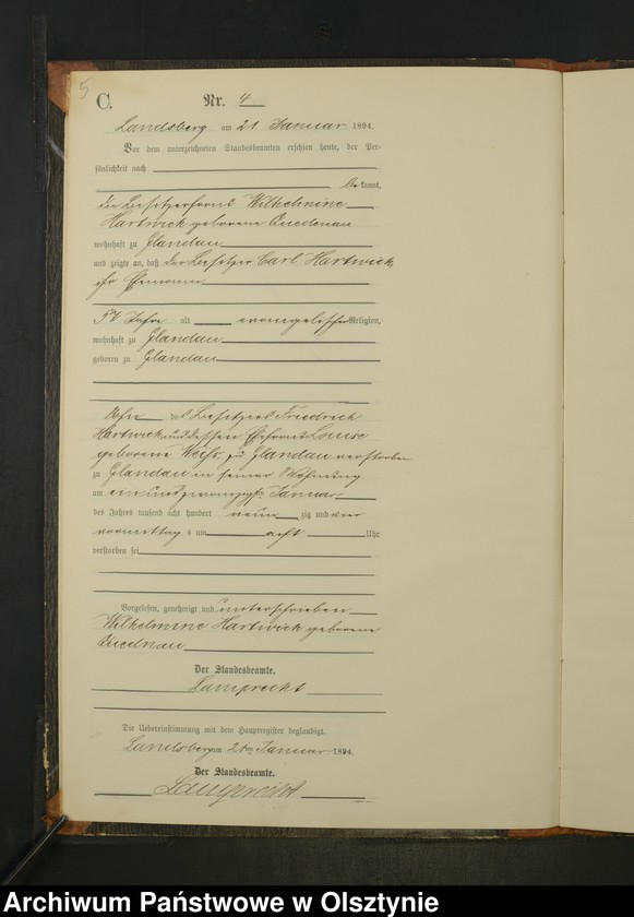 image.from.unit.number "Sterbe-Neben-Register Nr 1 - 47"