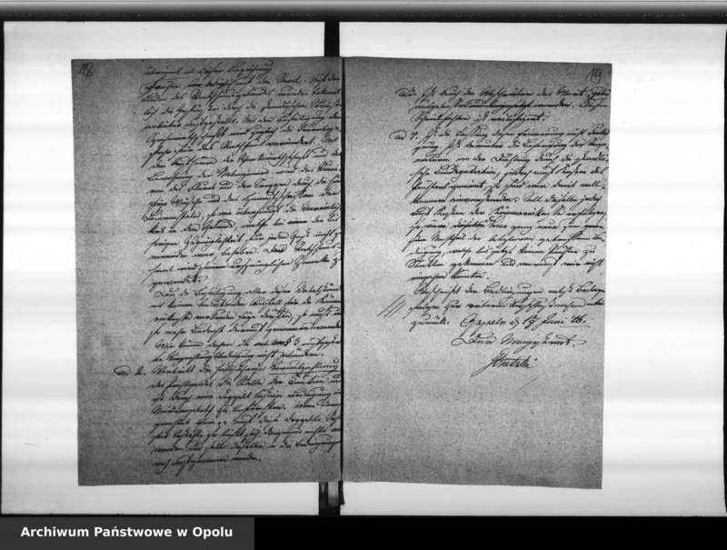 Obraz 16 z jednostki "Acta des Magistrats zu Oppeln betreffend die Verpachtung des Rathhaussaales"