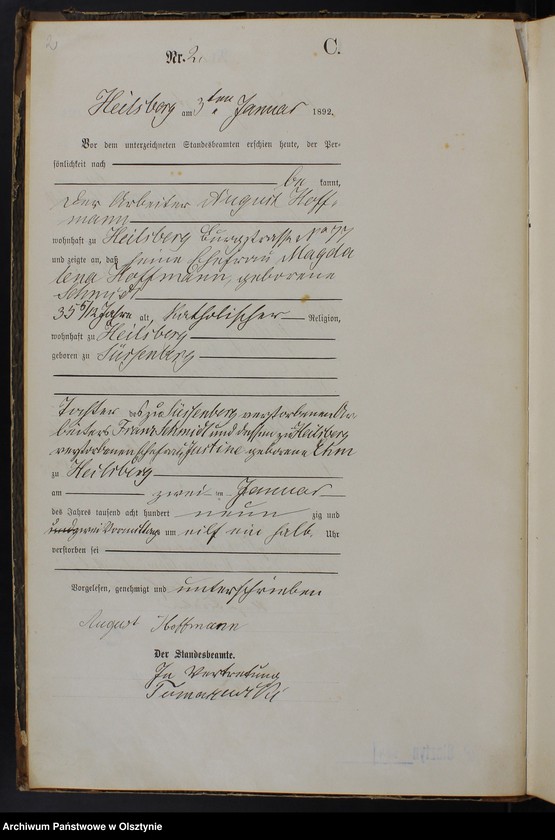 image.from.unit.number "Sterbe-Haupt-Register Nr 1 - 174"