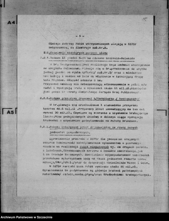 Obraz 19 z jednostki "Protokół posiedzenia Egzekutywy Komitetu Wojewódzkiego Polskiej Zjednoczonej Partii Robotniczej: 3 kwietnia 1979 r."