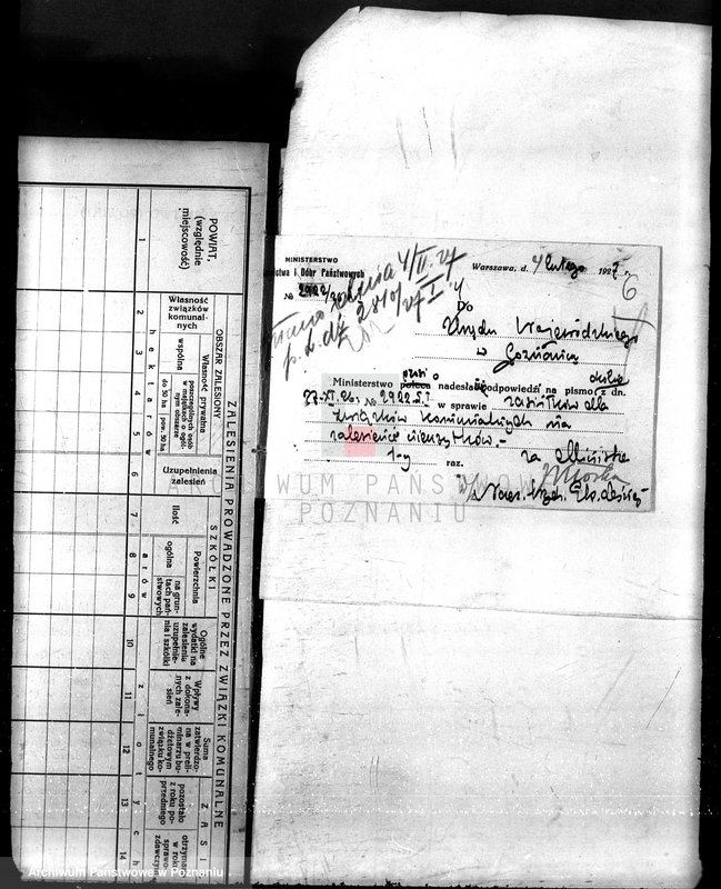 image.from.unit.number "Subwencje na zalesienie nieużytków /generalia/"