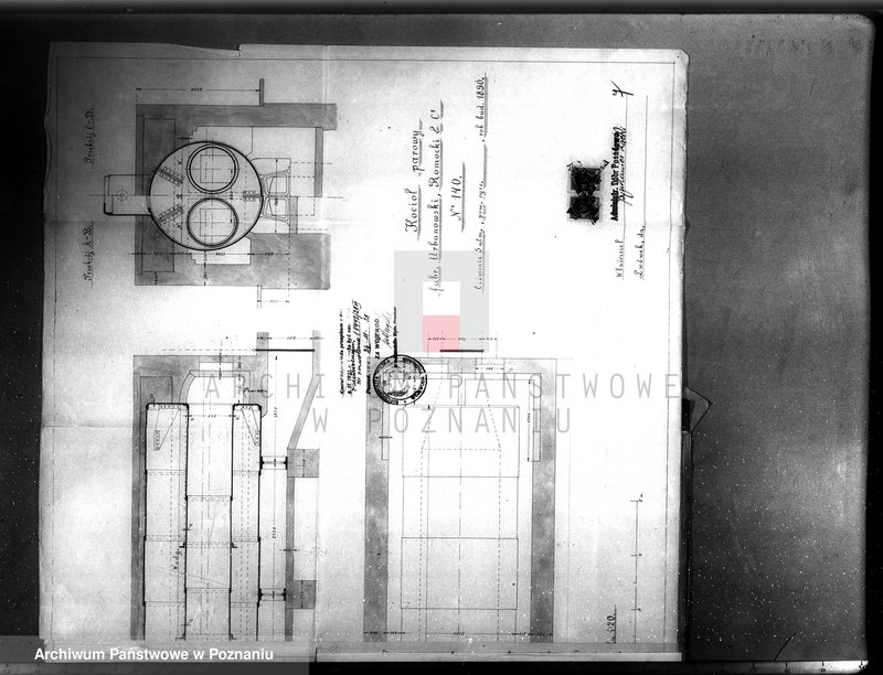 Obraz 11 z jednostki "Gorzelnia rolnicza maj. Lwówek, własność St. Łąskiego nr woj. kotła 6244"