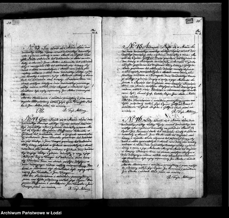 Obraz 15 z jednostki "Akta urodzeń, małżeństw i zgonów"