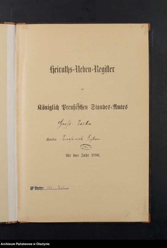 image.from.unit.number "Heiraths-Neben-Register Nr 1 - 5"