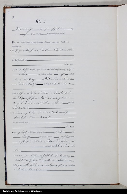 image.from.unit.number "Heiraths-Neben-Register Nr 1 - 49"
