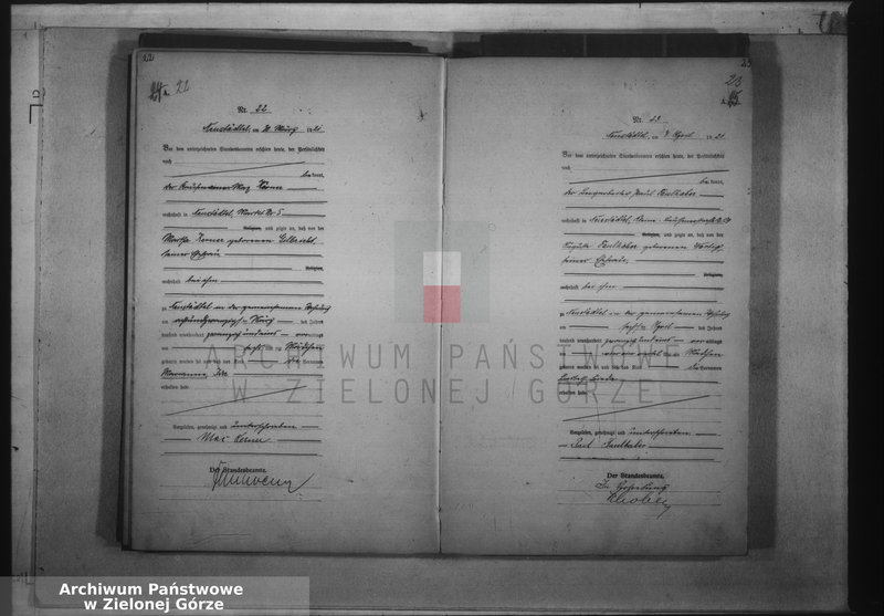 image.from.unit.number "Geburts-Haupt-Register 1921 No. 1 bis 88"