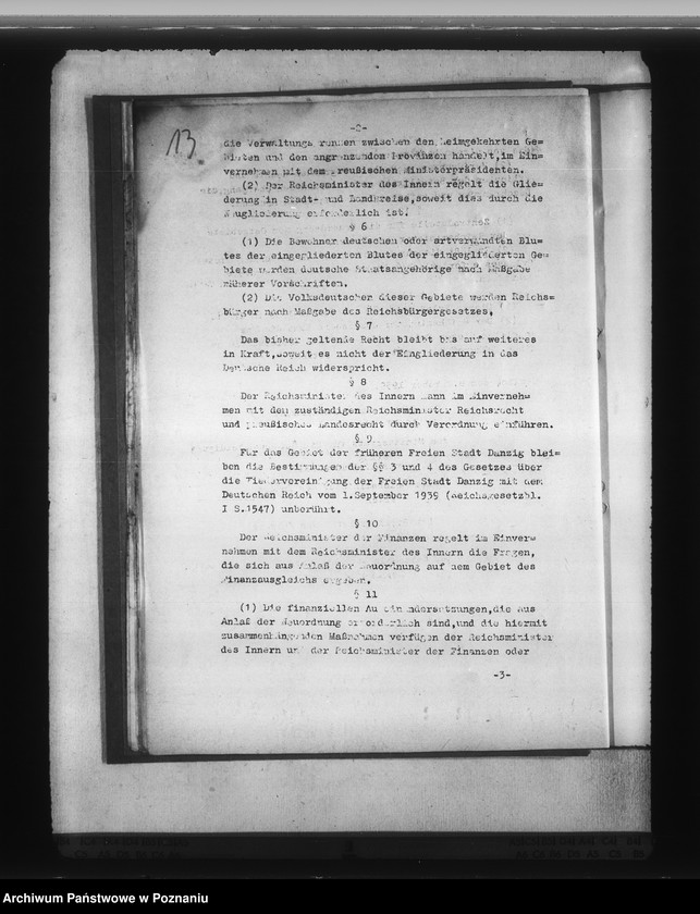 Obraz 17 z jednostki "Die Gauselbstverwaltung im Reichsgau Wartheland"