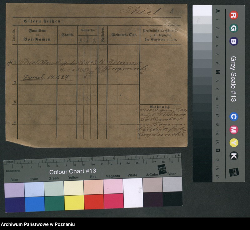 Obraz 6 z jednostki "Thiel (samotni mężczyźni i kobiety) - Tiltman"