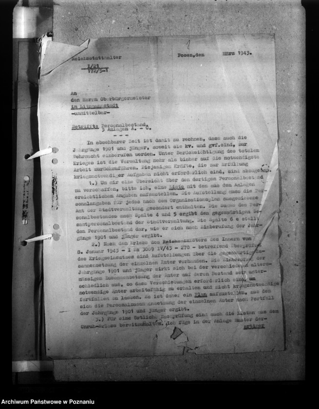 Obraz 5 z jednostki "Zwalnianie personelu dla celów wojskowych"