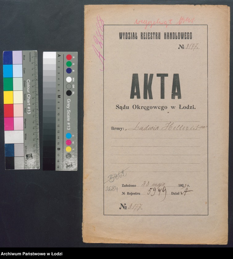 Obraz 2 z jednostki "Ludwik Heller i S-ka – wyrób i sprzedaż towarów manufakturowych"