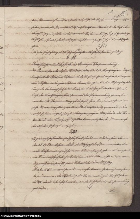 image.from.unit.number "Statut der Schmiede - Schlosser und Nagelschmiede-Innung zu Pleschen."