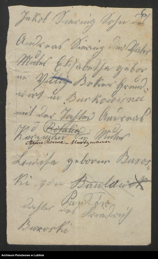 Obraz 9 z jednostki "Raptularz aktów małżeństw"