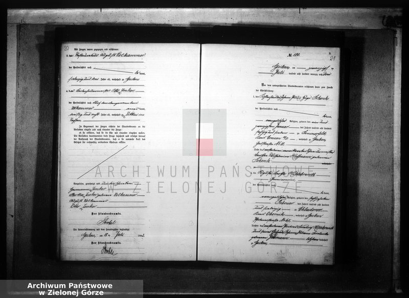 Obraz 15 z jednostki "Heirats-Neben-Register, Band II von No 170 bis No 297"