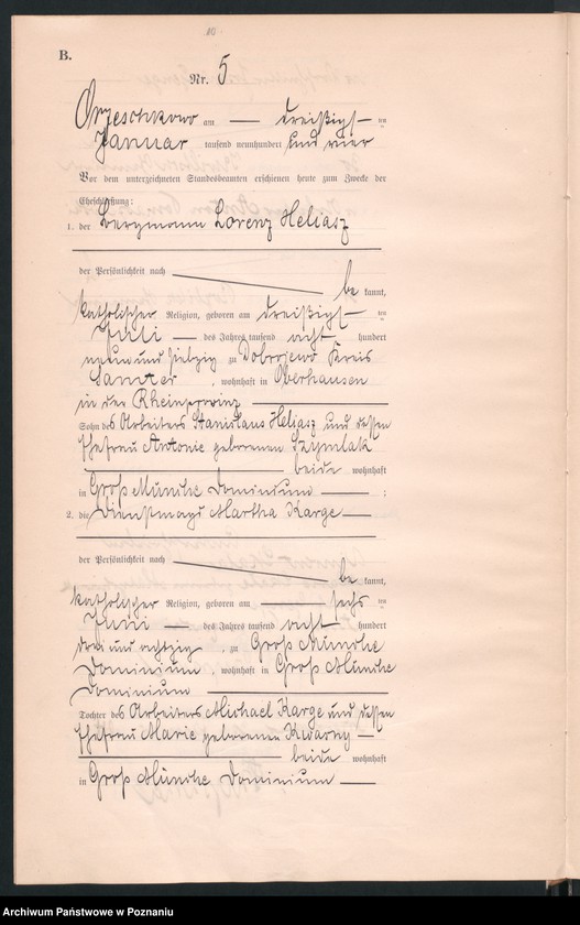 Obraz 12 z jednostki "Heirath-Neben-Register"