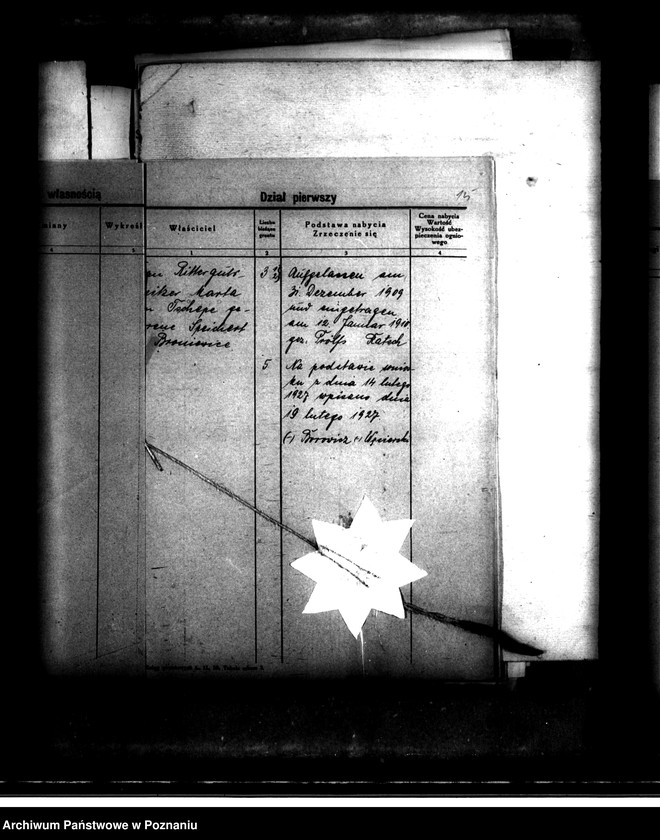 Obraz 20 z jednostki "Majątek Broniewice-Wierzejewice powiatu mogileńskiego wyłączenie z art. 4 i 5 ustawy o wykonaniu reformy rolnej"