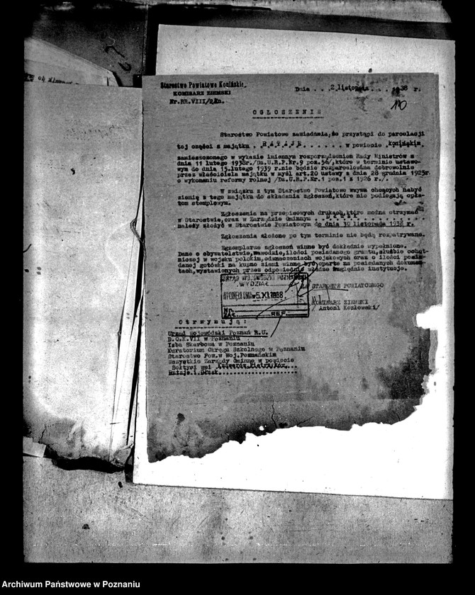 Obraz 15 z jednostki "Majątek Rataje powiatu konińskiego parcelacja"