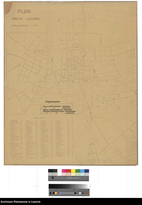 Obraz 6 z kolekcji "Jak zmieniało się Leszno? Plany miasta Leszna w zasobie Archiwum111"