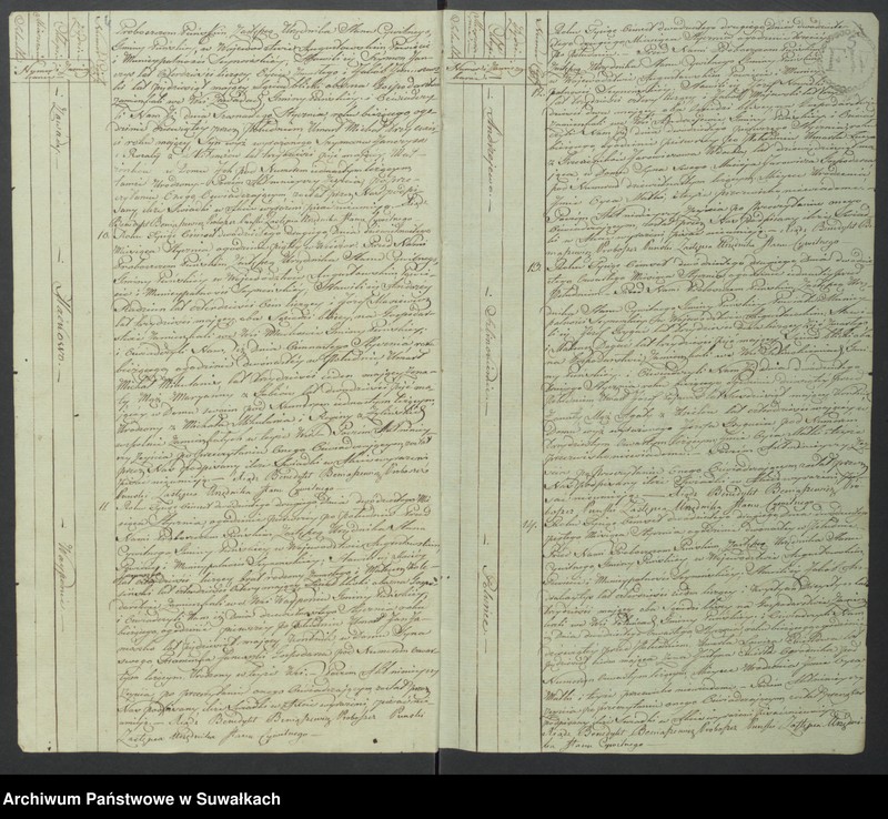 image.from.unit.number "Akta zeszłych gminy puńskiey od dnia 1 stycznia do ostatniego grudnia 1822 roku"