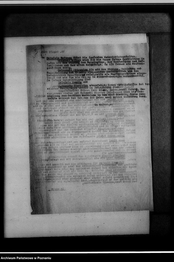 Obraz 9 z jednostki "[Źródła do badań genealogicznych, podział pracy w oddziale III Gausippenamt w Poznaniu]"