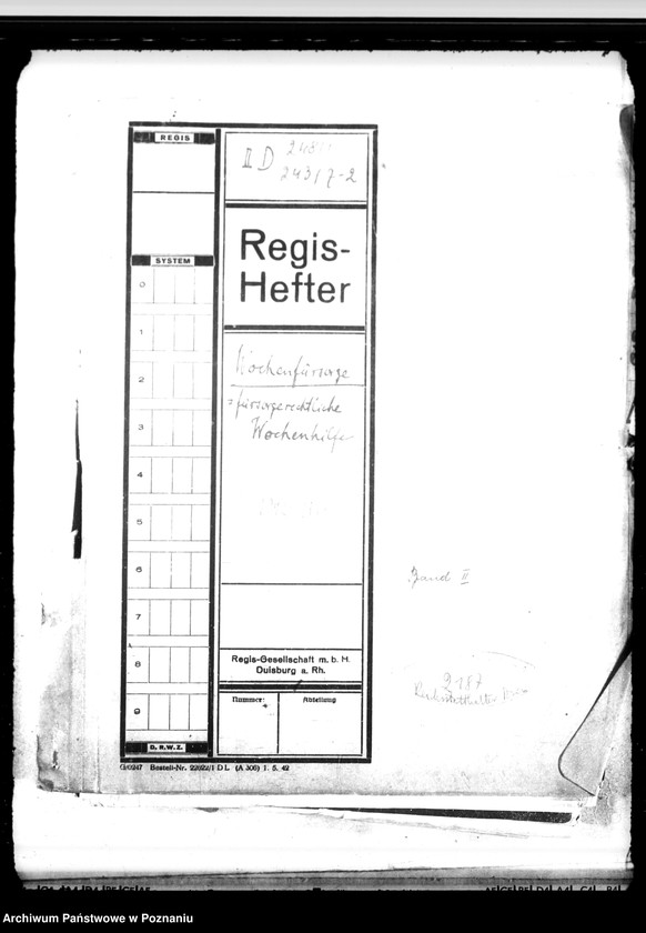 Obraz 4 z jednostki "Wochenfürsorge - fürsorgerechtliche Wochenhilfe"