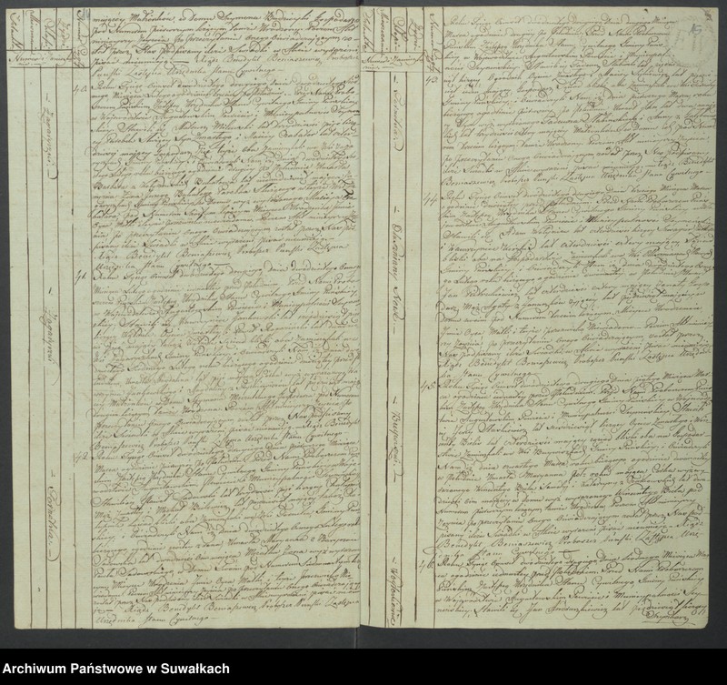 image.from.unit.number "Akta zeszłych gminy puńskiey od dnia 1 stycznia do ostatniego grudnia 1822 roku"