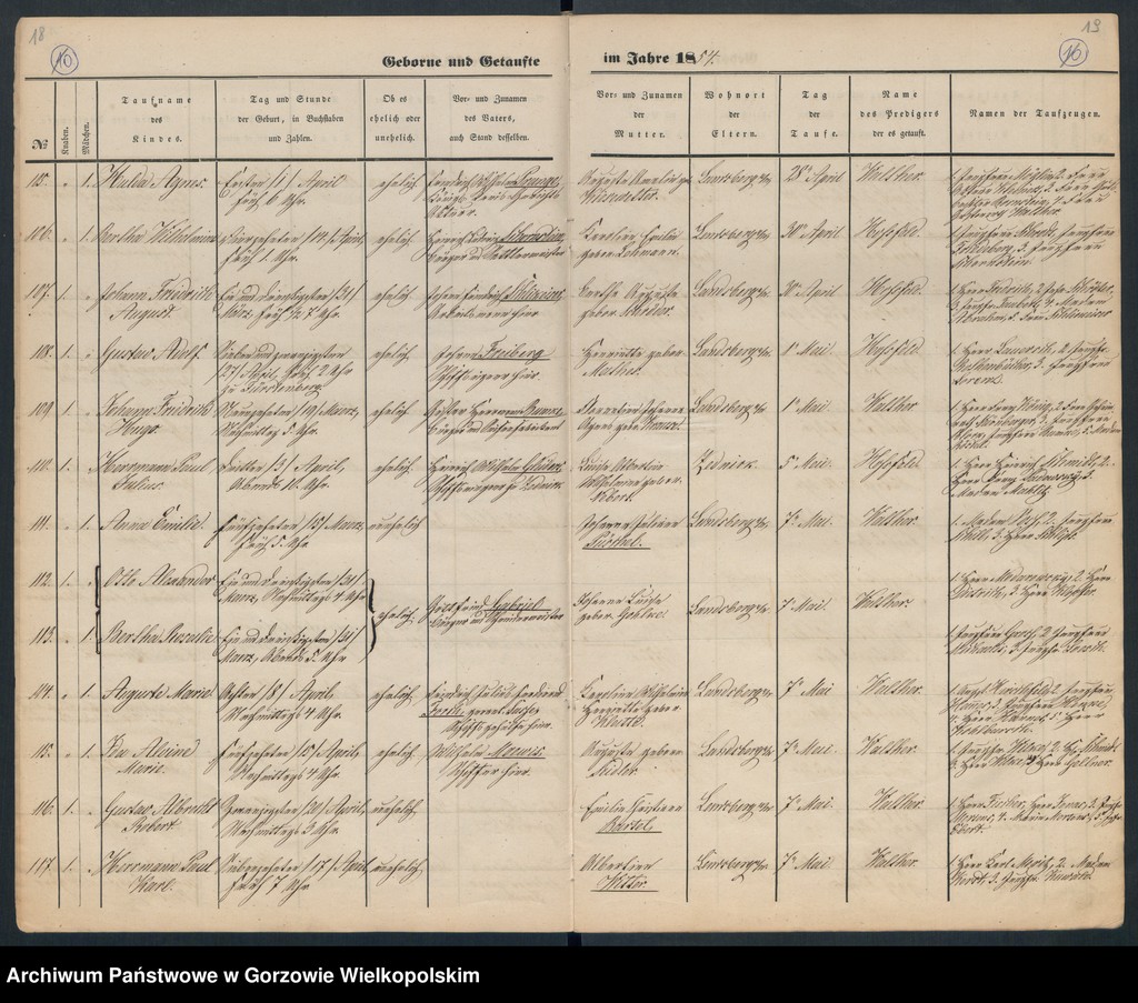 image.from.unit.number "Duplikate der Hauptkirche zu Landsberg an der Warthe"