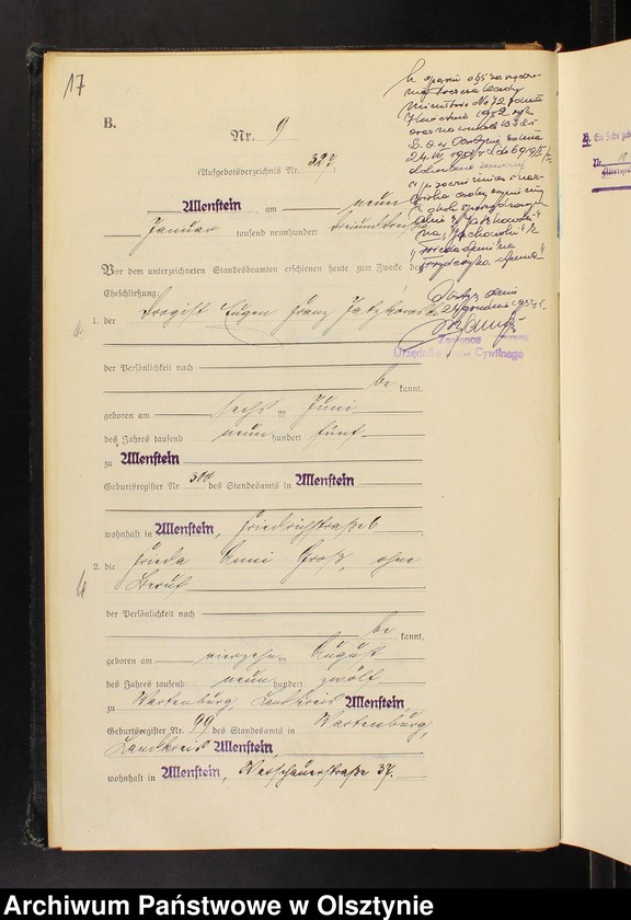 image.from.unit.number "Heirats-Haupt-Register Nr 1-341"