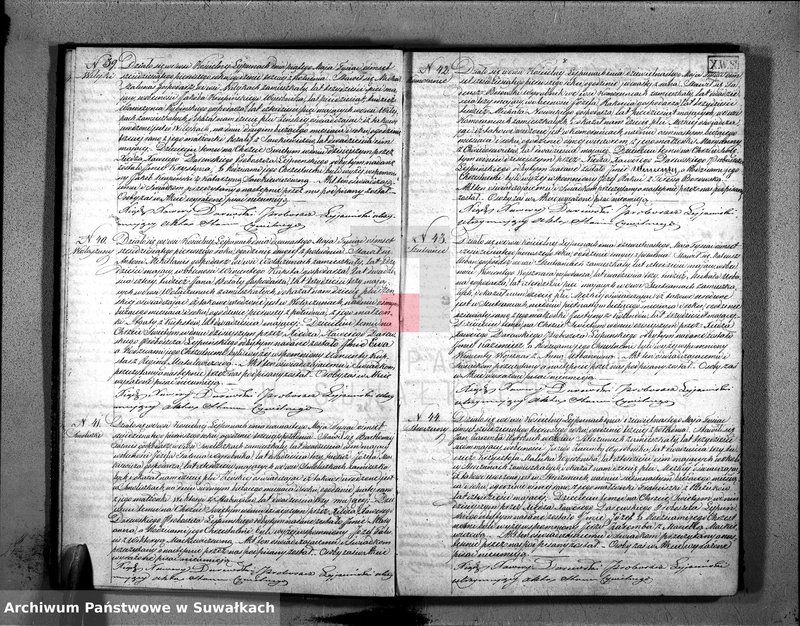 Obraz 11 z jednostki "D. Ł. Par. Leypuny 1861"