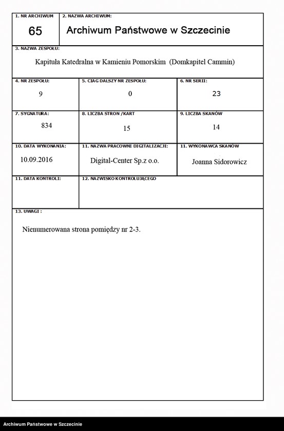 image.from.unit.number "Wulf Jochen Steinwehr aus Schwenz [Świniec] contra Steffen Rohde aus Jassow [Jarszewo] in po prätendierter Leibeigenschaft."
