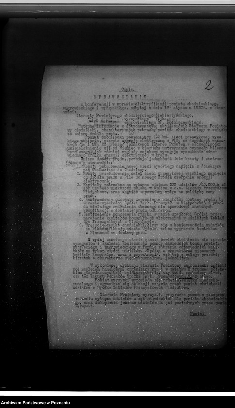 Obraz 6 z jednostki "/Sprawy elektryfikacyjne/"