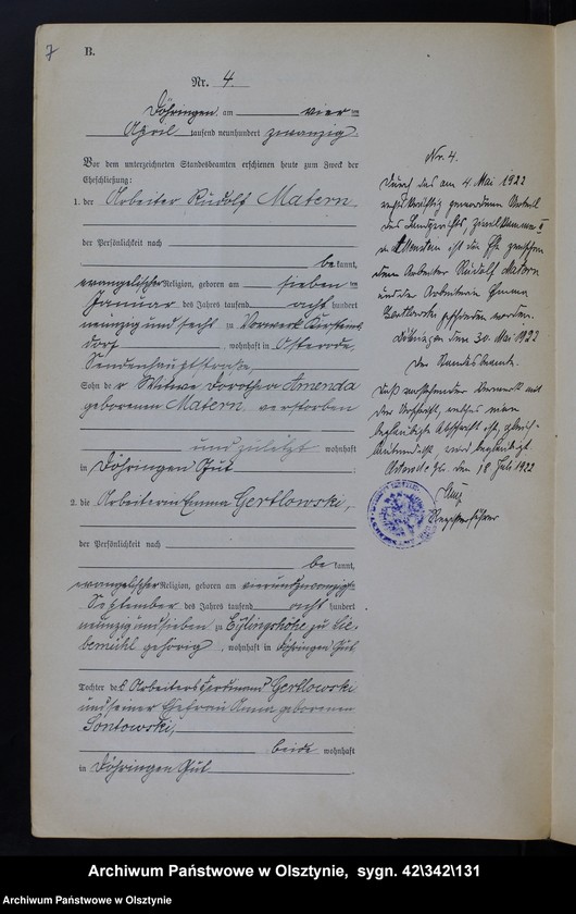 image.from.unit.number "Heirats-Neben-Register Nr 1-34"