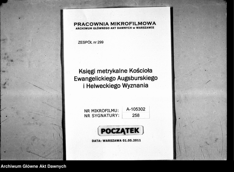 image.from.unit.number "Gmina: Dornfeld. Seniorat: średni. Konfesja: augsburska. Księga metrykalna zgonów."