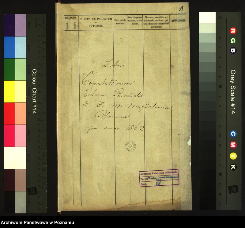 Obraz 3 z jednostki "Księga małżeństw"