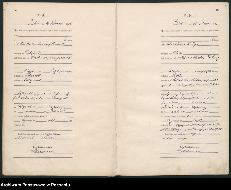 Obraz 7 z jednostki "Sterbe-Haupt-Register"