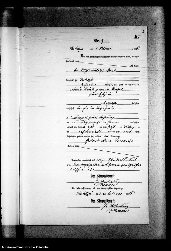 Obraz 12 z jednostki "Księga urodzeń"