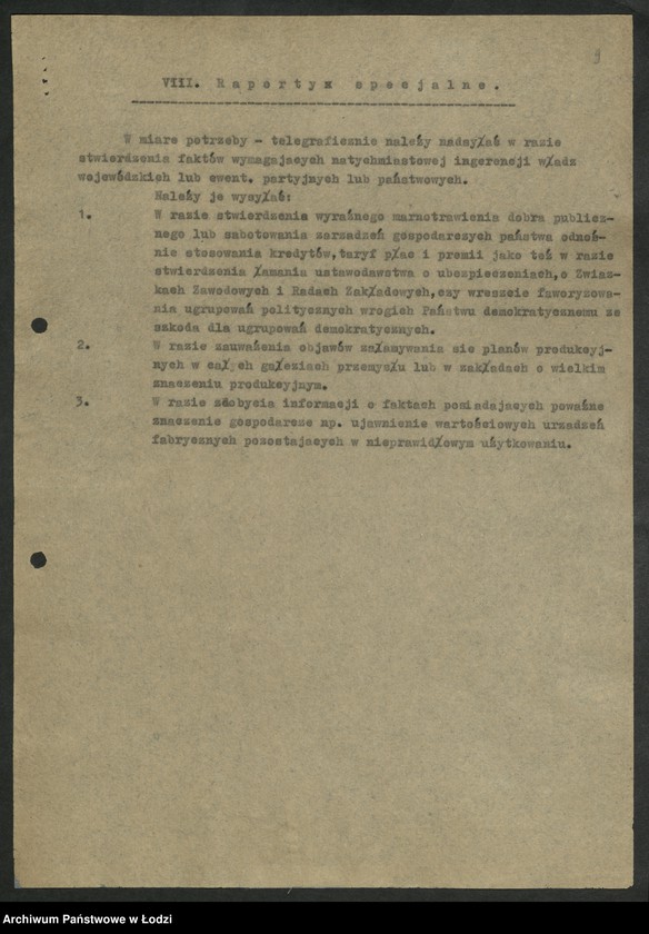 Obraz 10 z jednostki "Sprawozdania Wydziału [z działalności]"