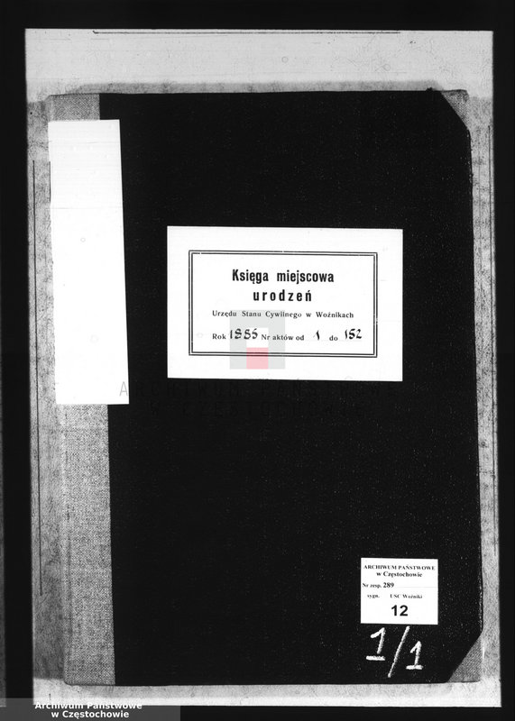 image.from.unit.number "[Pierwopis aktów urodzeń z 1885 roku]."