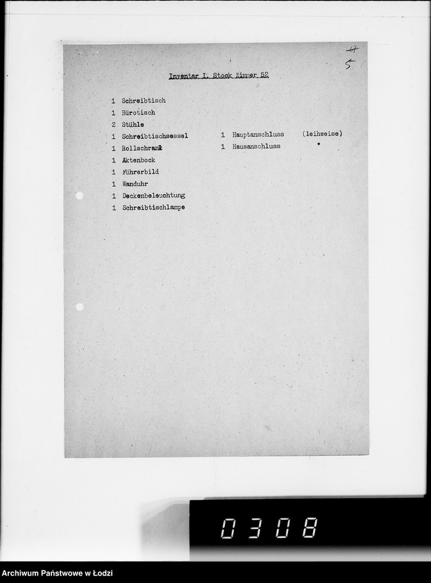 Obraz 9 z jednostki "Akten betr.Inventarverzeichnis"