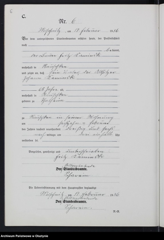 image.from.unit.number "Sterbe-Register /Neben-Register/ Nr 1 - 34"