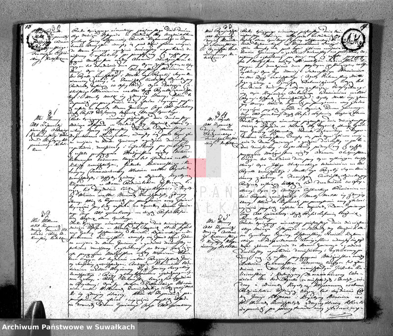 image.from.unit.number "Akta Cywilne Małżeństw Urzędnika Stanu Cywilnego Gminy Liszkowskiey w Roku 1815/16 spisane"