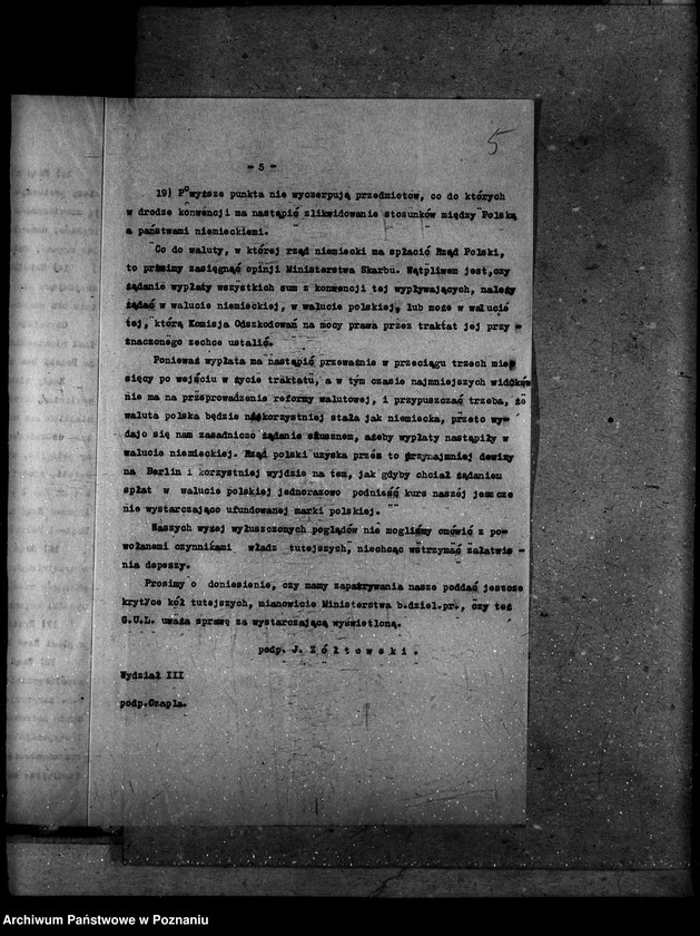 Obraz 9 z jednostki "Sprawy prawne traktaty pokojowe"