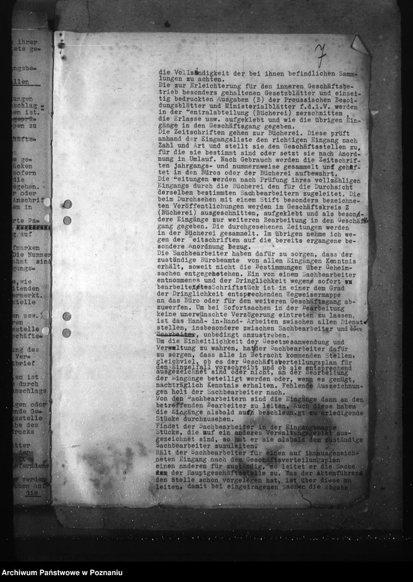 Obraz 11 z jednostki "Przepisy kancelaryjne i korespondencja w sprawie organizacji kancelarii"