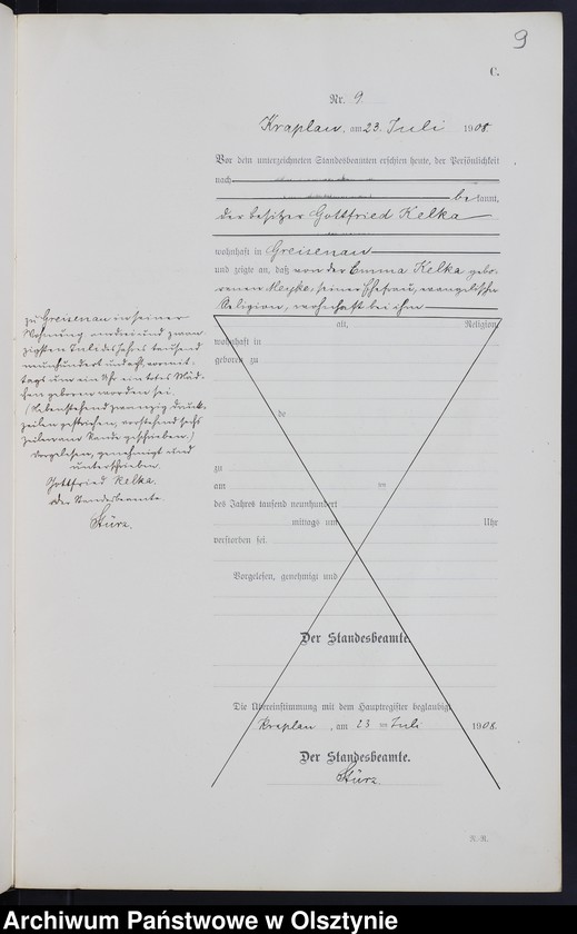 image.from.unit.number "Sterbe-Neben-Register Nr-1-21"